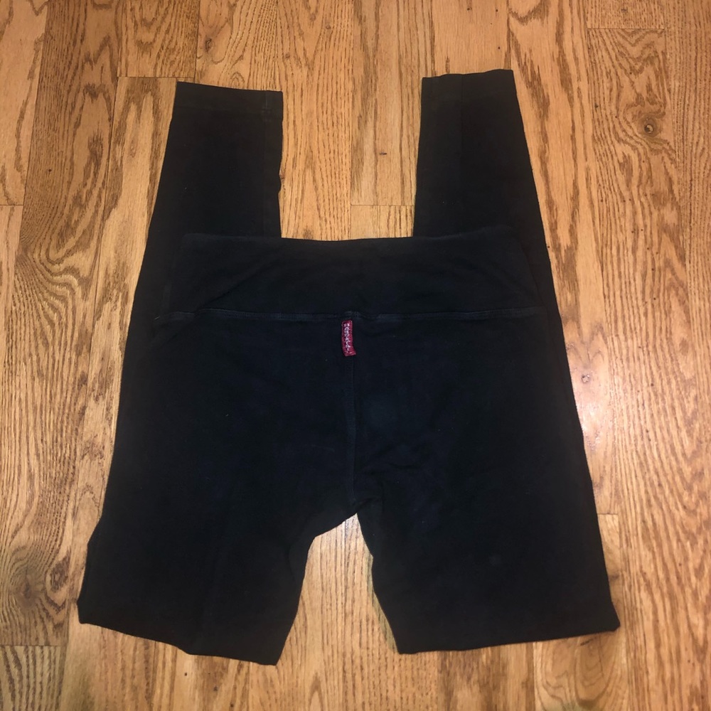 Hard Tail leggings in plain black
